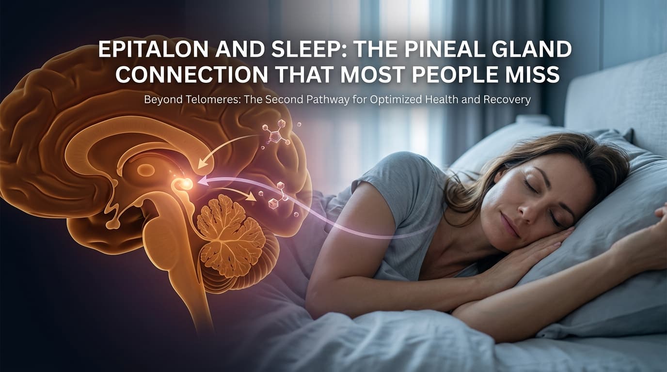 Hero image for: Epitalon and Sleep: The Pineal Gland Connection That Most People Miss