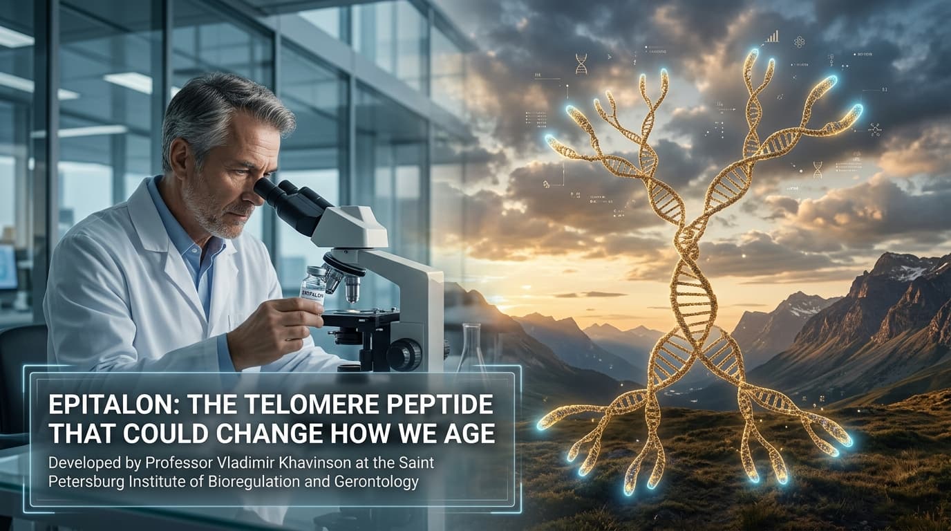 Hero image for: Epitalon: The Telomere Peptide That Could Change How We Age