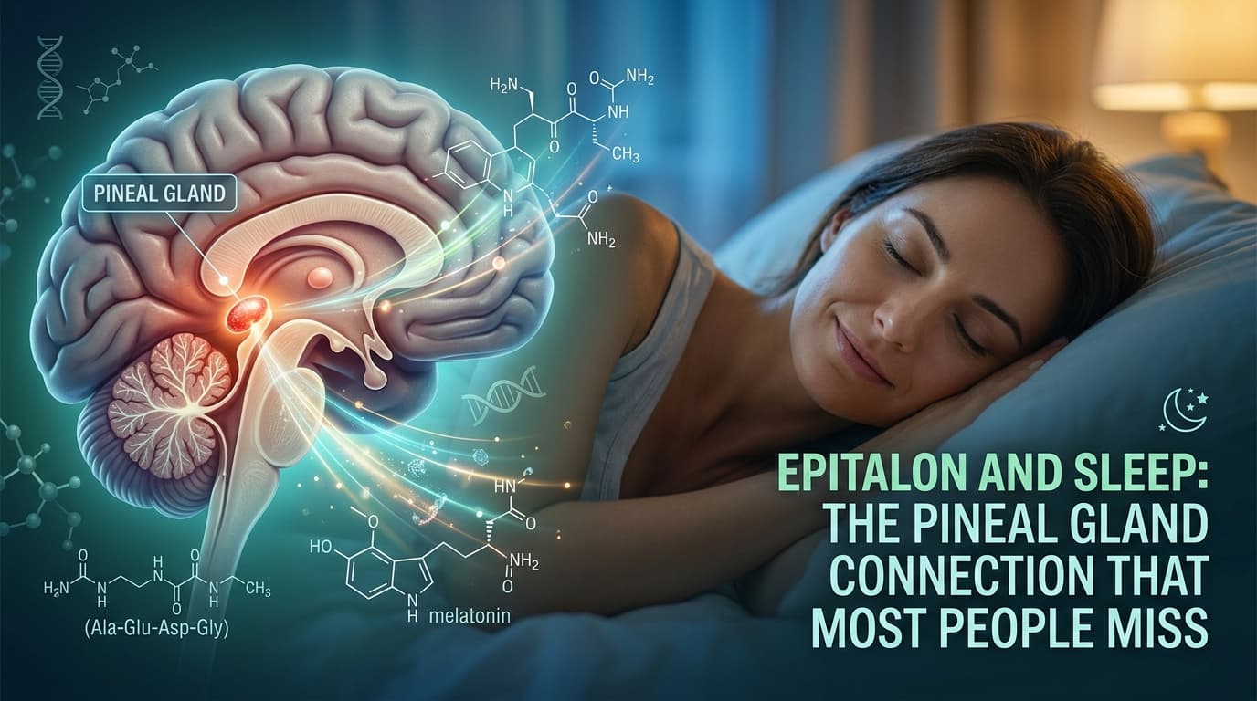 Hero image for: Epitalon and Sleep: The Pineal Gland Connection That Most People Miss